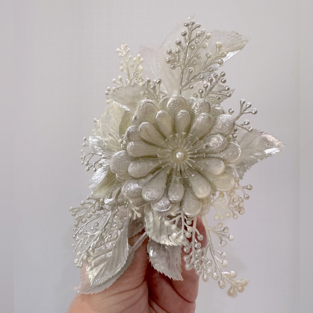 Vintage wedding faux floral mid century modern - Picture 6 of 9